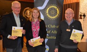 President John with Sally Shaw and David Chisholm